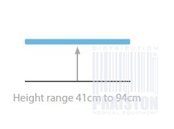 Wózki do mycia pacjentów w pozycji leżącej SEERS Shower Trolley (ST7800)