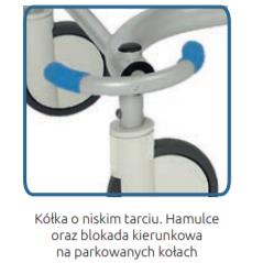 Wózki do mycia pacjentów w pozycji leżącej Winncare Lambda 175