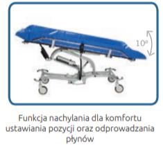 Wózki do mycia pacjentów w pozycji leżącej Winncare Lambda 175