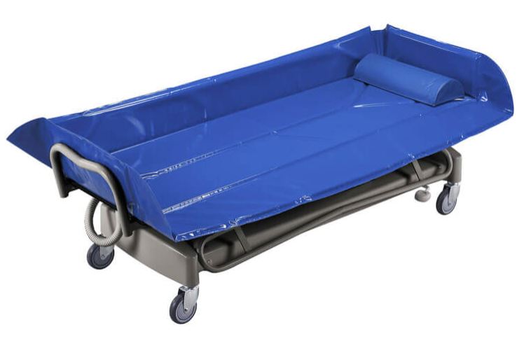 Wózki do mycia pacjentów w pozycji leżącej Winncare wózek kąpielowy