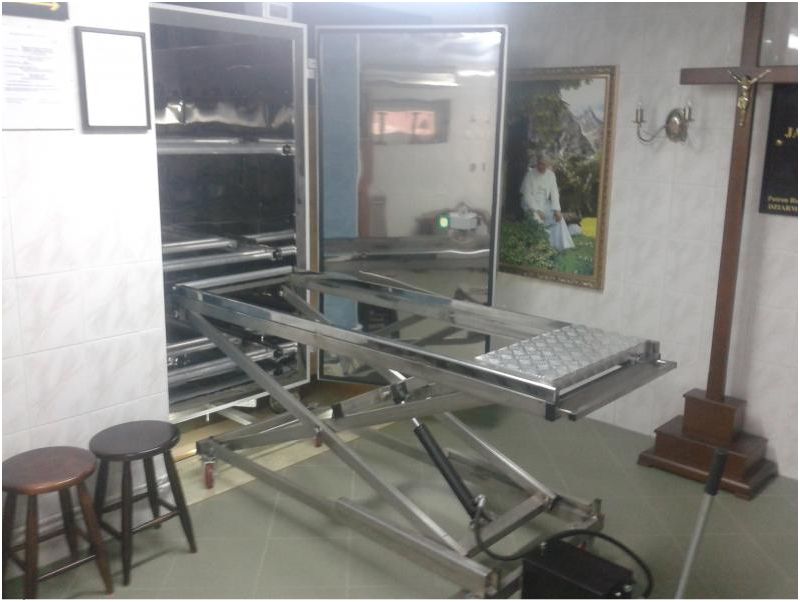 Wózki do przewożenia zwłok AUTOMAT Wózek hydrauliczny