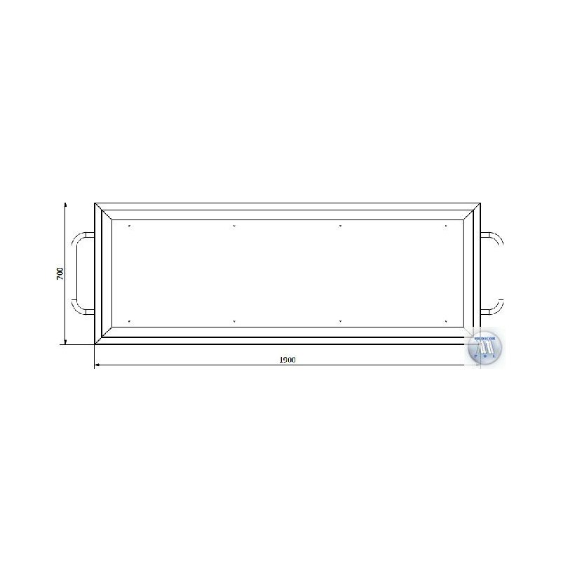 Wózki do przewożenia zwłok B/D SP
