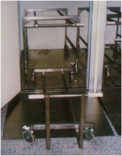 Wózki do przewożenia zwłok Gastromasz ZWT-1.1