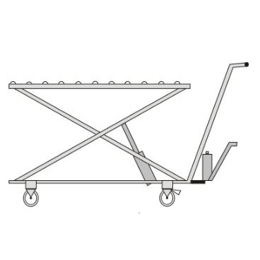 Wózki do przewożenia zwłok Rezon WZP - 1/H