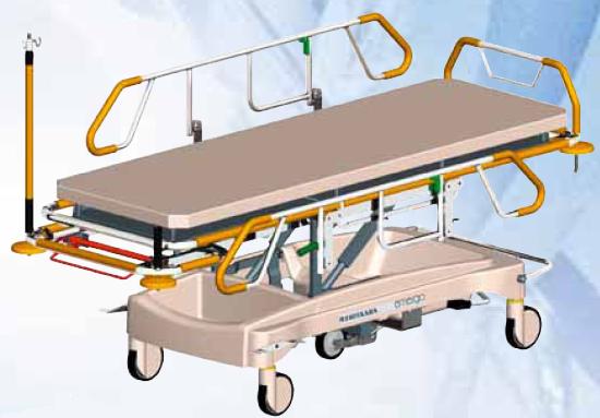 Wózki do transportu chorego w pozycji leżącej - akcesoria Merivaara 10000 6470