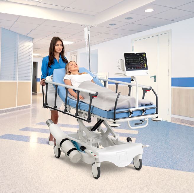 Wózki do transportu chorego w pozycji leżącej Famed SPARK WP-02