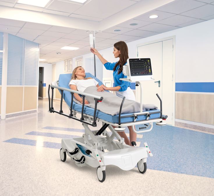 Wózki do transportu chorego w pozycji leżącej Famed SPARK WP-02