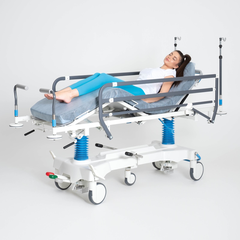 Wózki do transportu chorego w pozycji leżącej Famed STRIDER