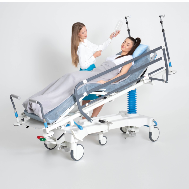 Wózki do transportu chorego w pozycji leżącej Famed STRIDER