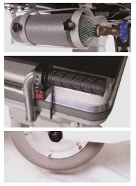 Wózki do transportu chorego w pozycji leżącej KLAROMED Senter