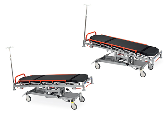 Wózki do transportu chorego w pozycji leżącej Muka MLC-2500