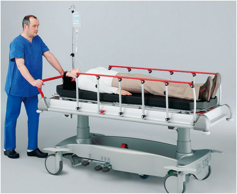 Wózki do transportu chorego w pozycji leżącej SCHMITZ STL 282.101