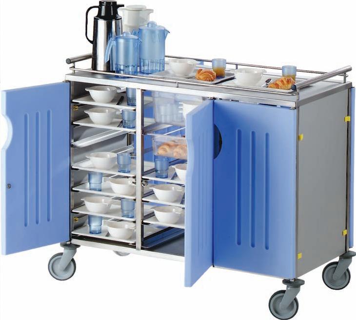 Wózki do transportu potraw Villard 402.37