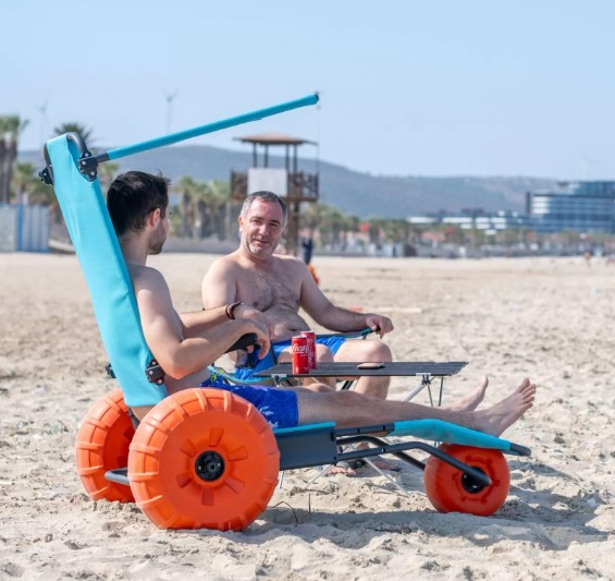 Wózki inwalidzkie plażowe (basenowe) NARTACCESS BEACHSTAR