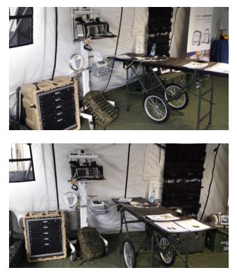 Wózki na aparaturę medyczną B/D MPPR 1