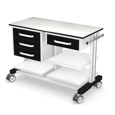 Wózki na aparaturę medyczną TECH-MED Sp. z o.o. APAR-3