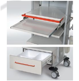 Wózki na aparaturę medyczną TRIBO TRIBO-MED.