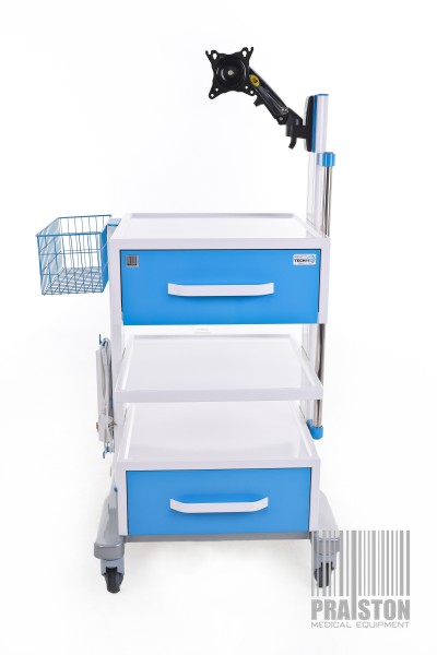 Wózki na aparaturę medyczną używane B/D  APAR-2 AR140-4 - Praiston rekondycjonowany
