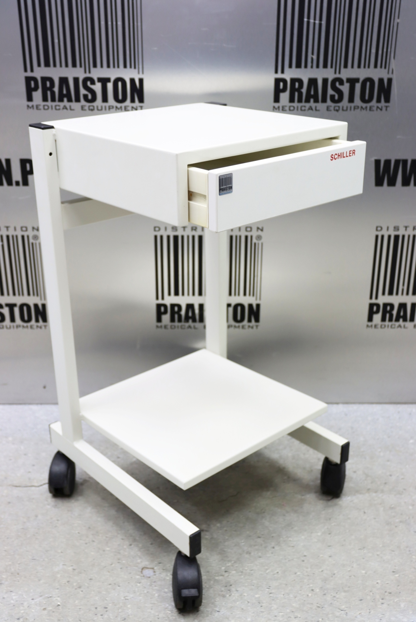 Wózki na aparaturę medyczną używane B/D Schiller - Praiston rekondycjonowany