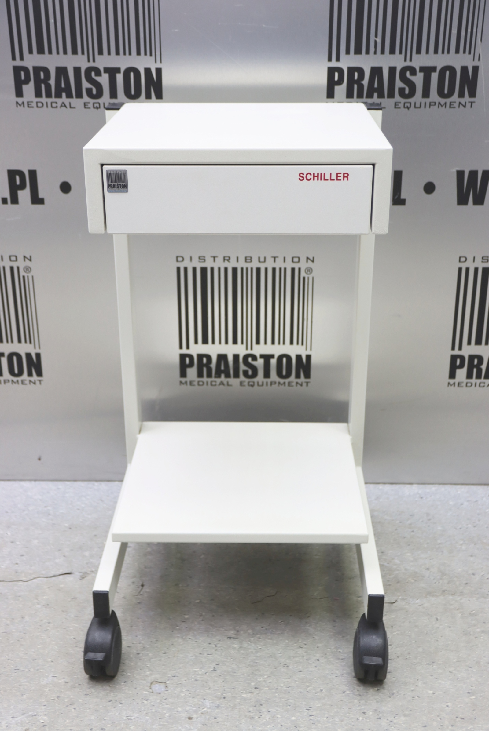 Wózki na aparaturę medyczną używane B/D Schiller - Praiston rekondycjonowany