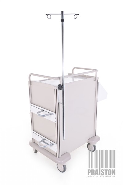 Wózki na aparaturę medyczną używane Metro Wózek ratunkowy BASIX PLUS - Praiston rekondycjonowny