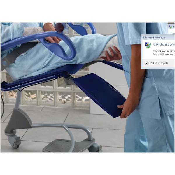 Wózki prysznicowo - sanitarne w pozycji siedzącej Arjo Carino