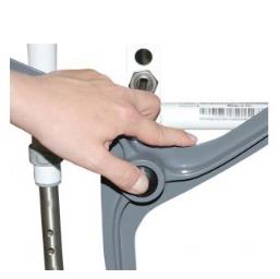 Wózki prysznicowo - sanitarne w pozycji siedzącej HMN 310610 / 310610-B