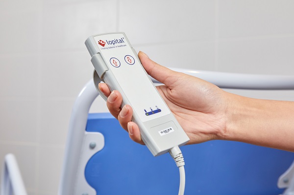 Wózki prysznicowo - sanitarne w pozycji siedzącej Lopital Elexo XXL