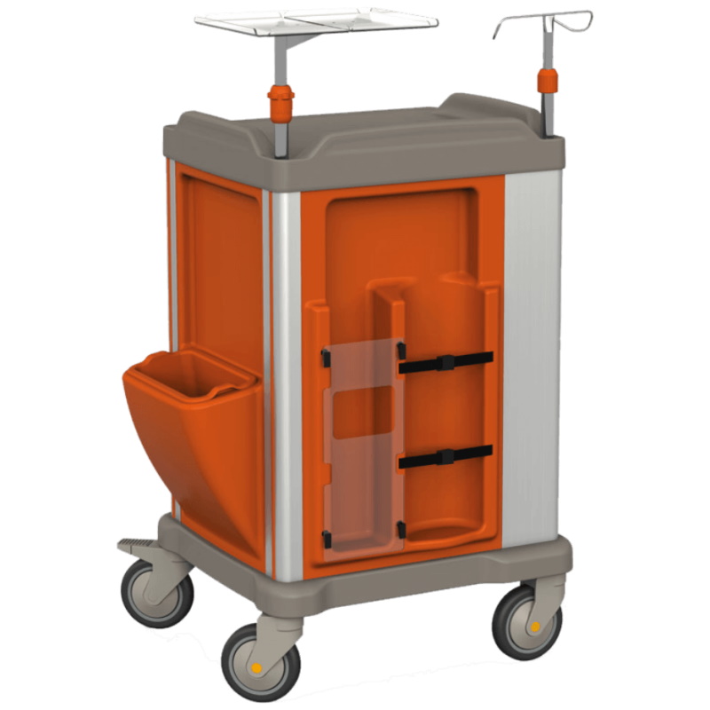 Wózki reanimacyjne i anestezjologiczne FRANCEHOSPITAL PERSOLIFE 400 COMPACT / MEDIUM