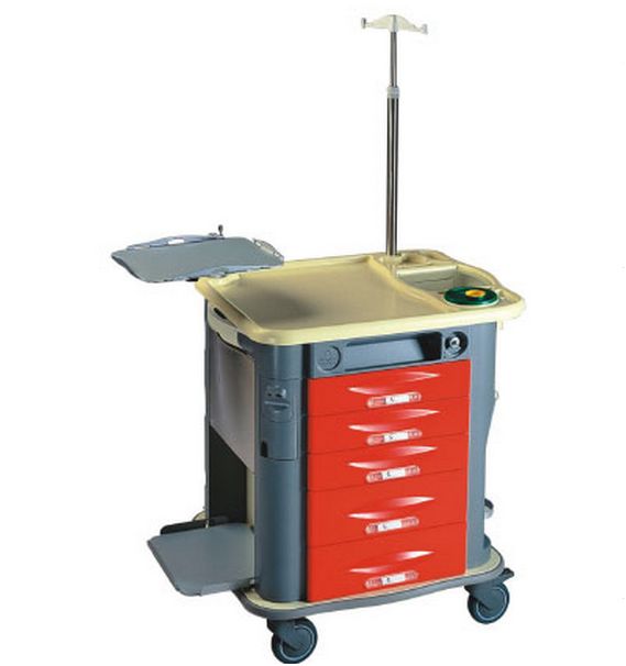 Wózki reanimacyjne i anestezjologiczne GAMMA POLIURETANI Aurion RATUNKOWY