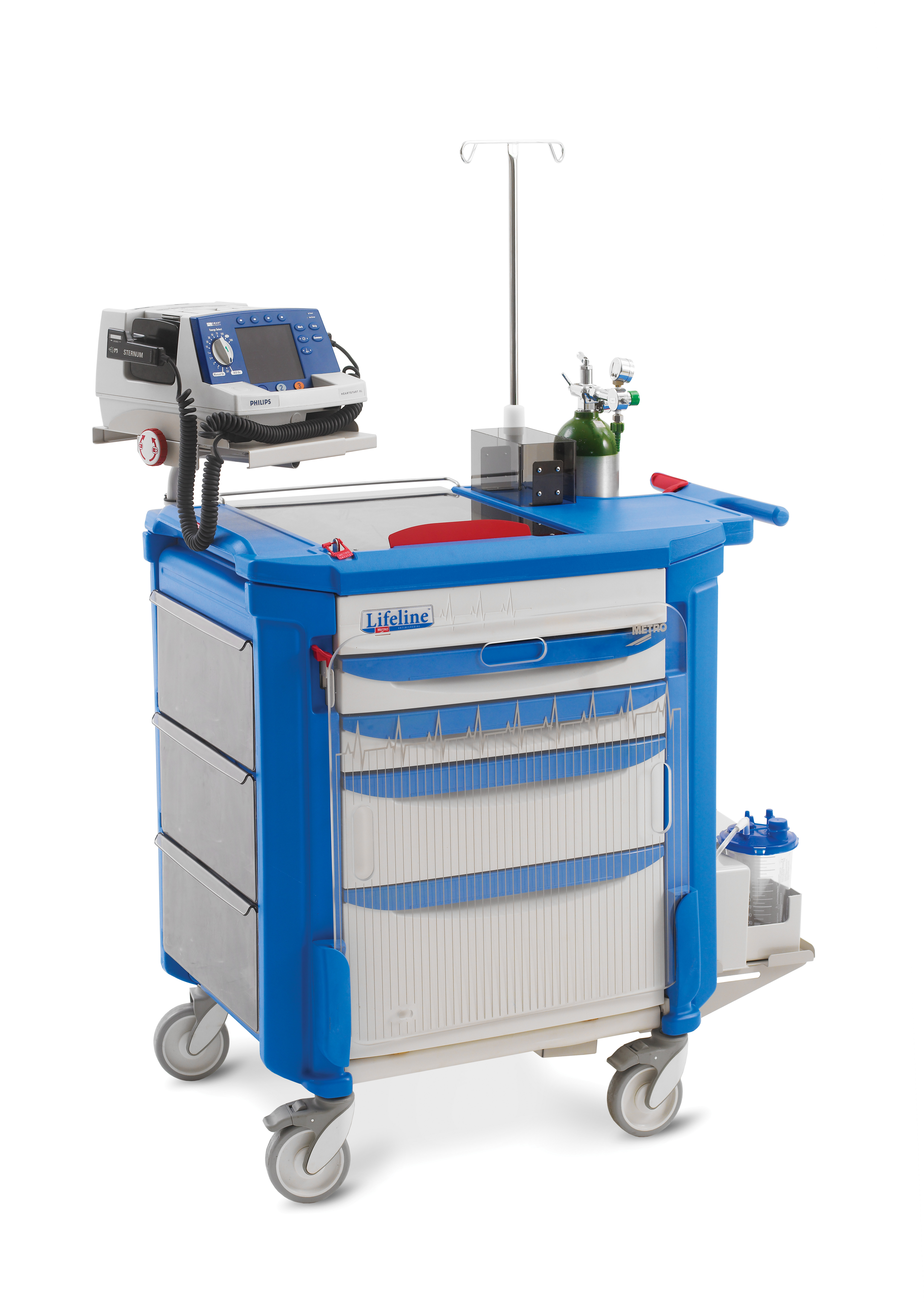 Wózki reanimacyjne i anestezjologiczne Metro Lifeline