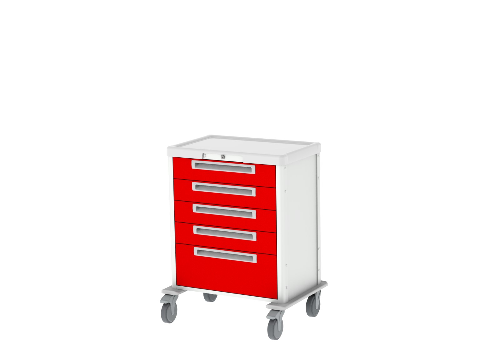 Wózki reanimacyjne i anestezjologiczne Pegasus Ecoline ratunkowe