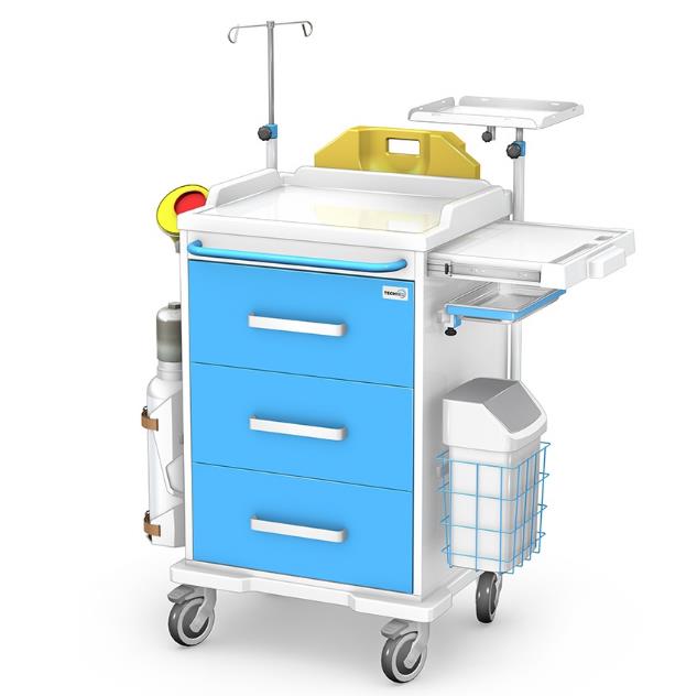 Wózki reanimacyjne i anestezjologiczne TECH-MED Sp. z o.o. REN/ABS