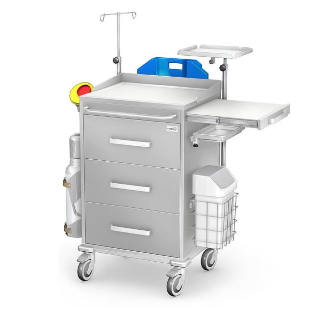 Wózki reanimacyjne i anestezjologiczne TECH-MED Sp. z o.o. REN/KO