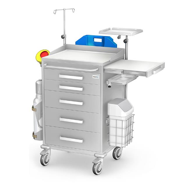 Wózki reanimacyjne i anestezjologiczne TECH-MED Sp. z o.o. REN/KO