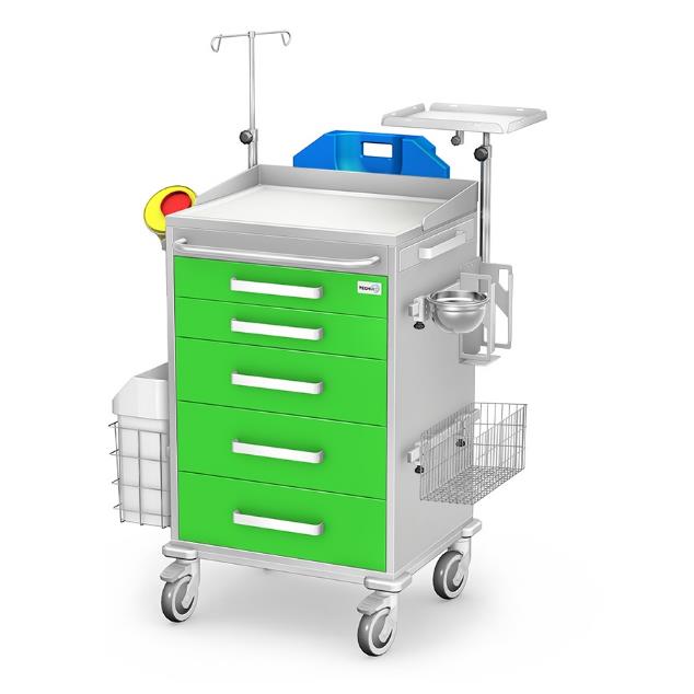 Wózki reanimacyjne i anestezjologiczne TECH-MED Sp. z o.o. REN/KO