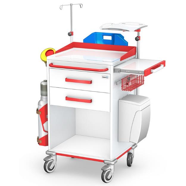 Wózki reanimacyjne i anestezjologiczne TECH-MED Sp. z o.o. REN/ST