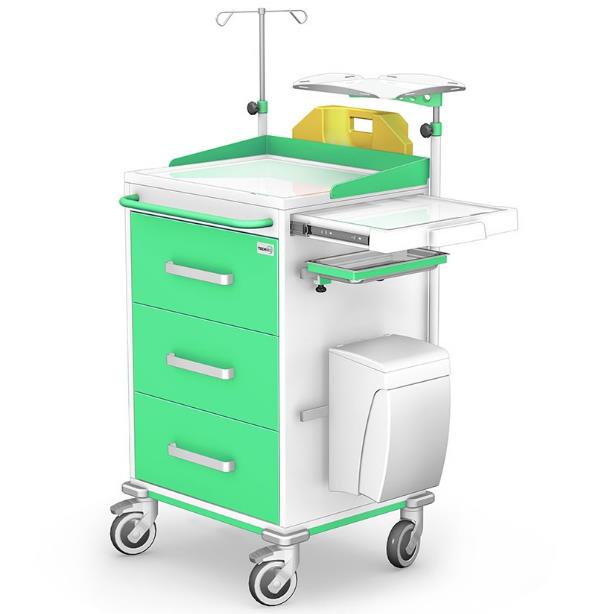 Wózki reanimacyjne i anestezjologiczne TECH-MED Sp. z o.o. REN/ST