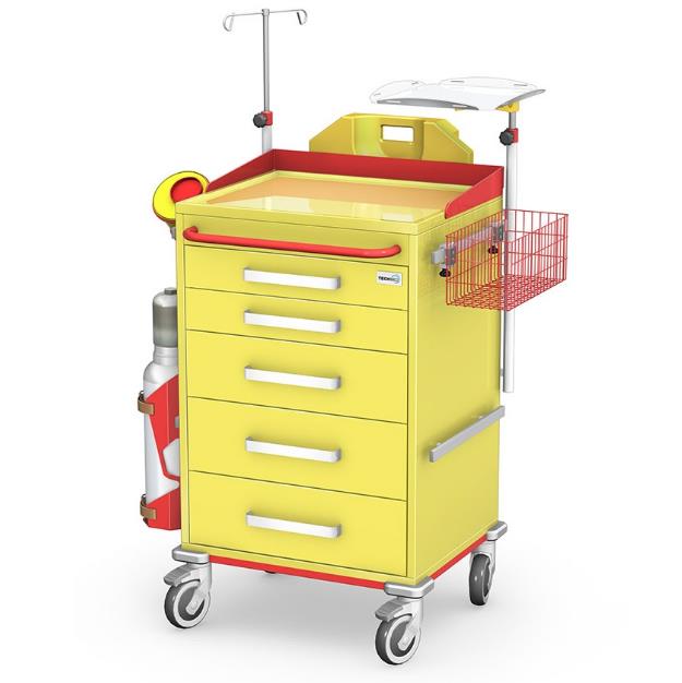 Wózki reanimacyjne i anestezjologiczne TECH-MED Sp. z o.o. REN/ST