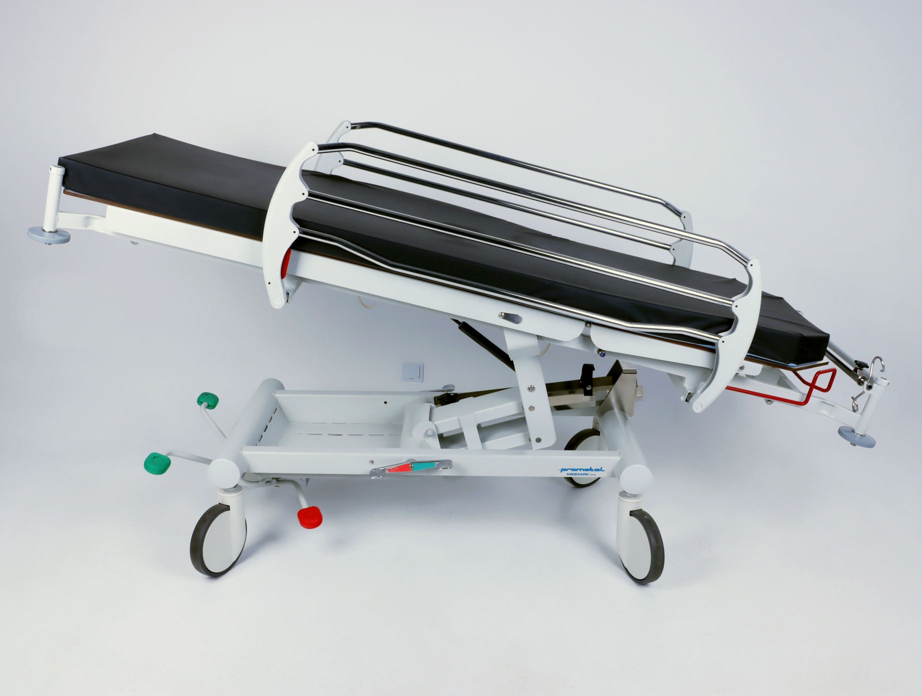 Wózki transportowe w pozycji leżącej używane B/D Midmark Promotal 0021550 - Praiston rekondycjonowany