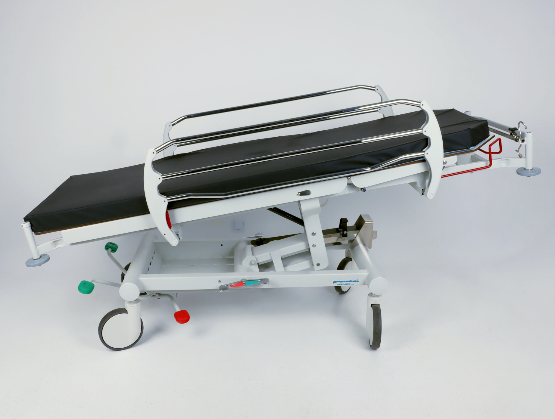 Wózki transportowe w pozycji leżącej używane B/D Midmark Promotal 0021550 - Praiston rekondycjonowany