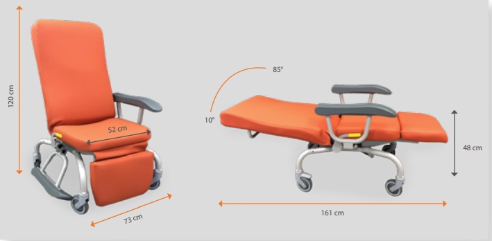 Wózki transportowe w pozycji siedzącej BMB Medical KYELLE