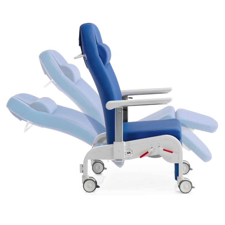 Wózki transportowe w pozycji siedzącej Medisa FLOW 4R