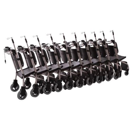 Wózki transportowe w pozycji siedzącej Mespa QUATTRO SW