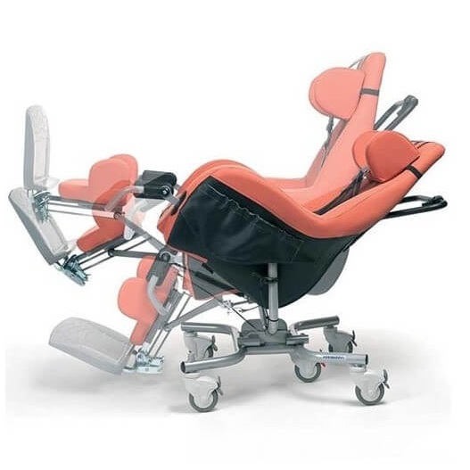 Wózki transportowe w pozycji siedzącej Vermeiren Coquille