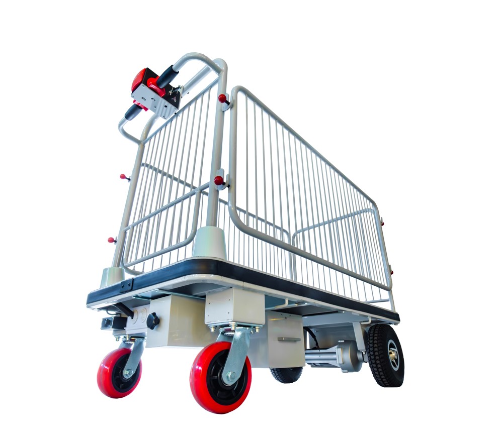 Wózki transportowe z napędem elektrycznym Rader 105