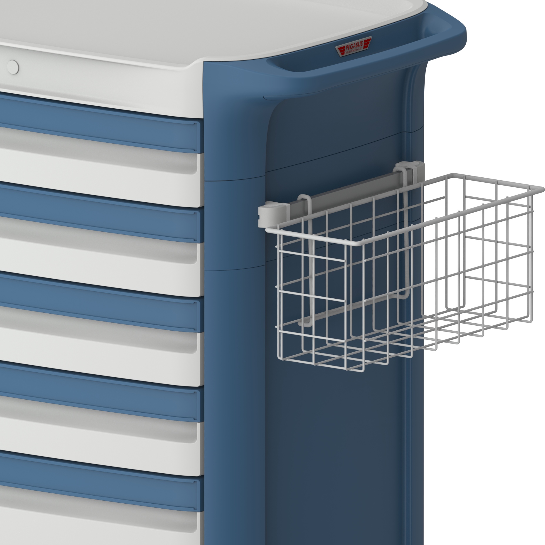 Wózki wielofunkcyjne - akcesoria Pegasus koszyk