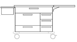 Wózki wielofunkcyjne Blanco 543307 Blanco