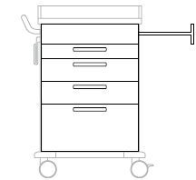 Wózki wielofunkcyjne Blanco 543352 Blanco