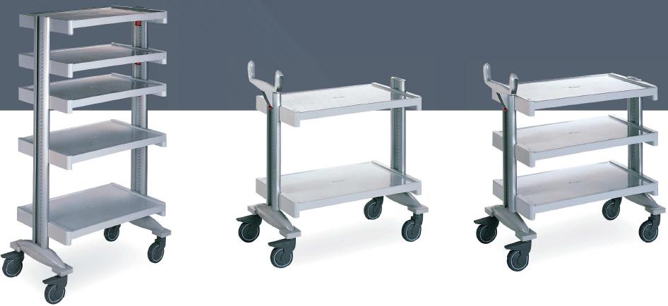 Wózki wielofunkcyjne FRANCEHOSPITAL PMC53